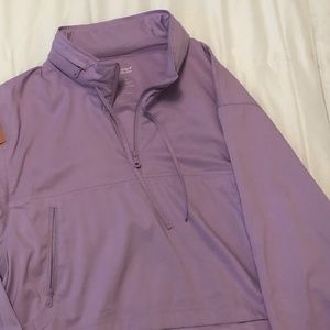 Girlfriend Collective lilac Windbreaker